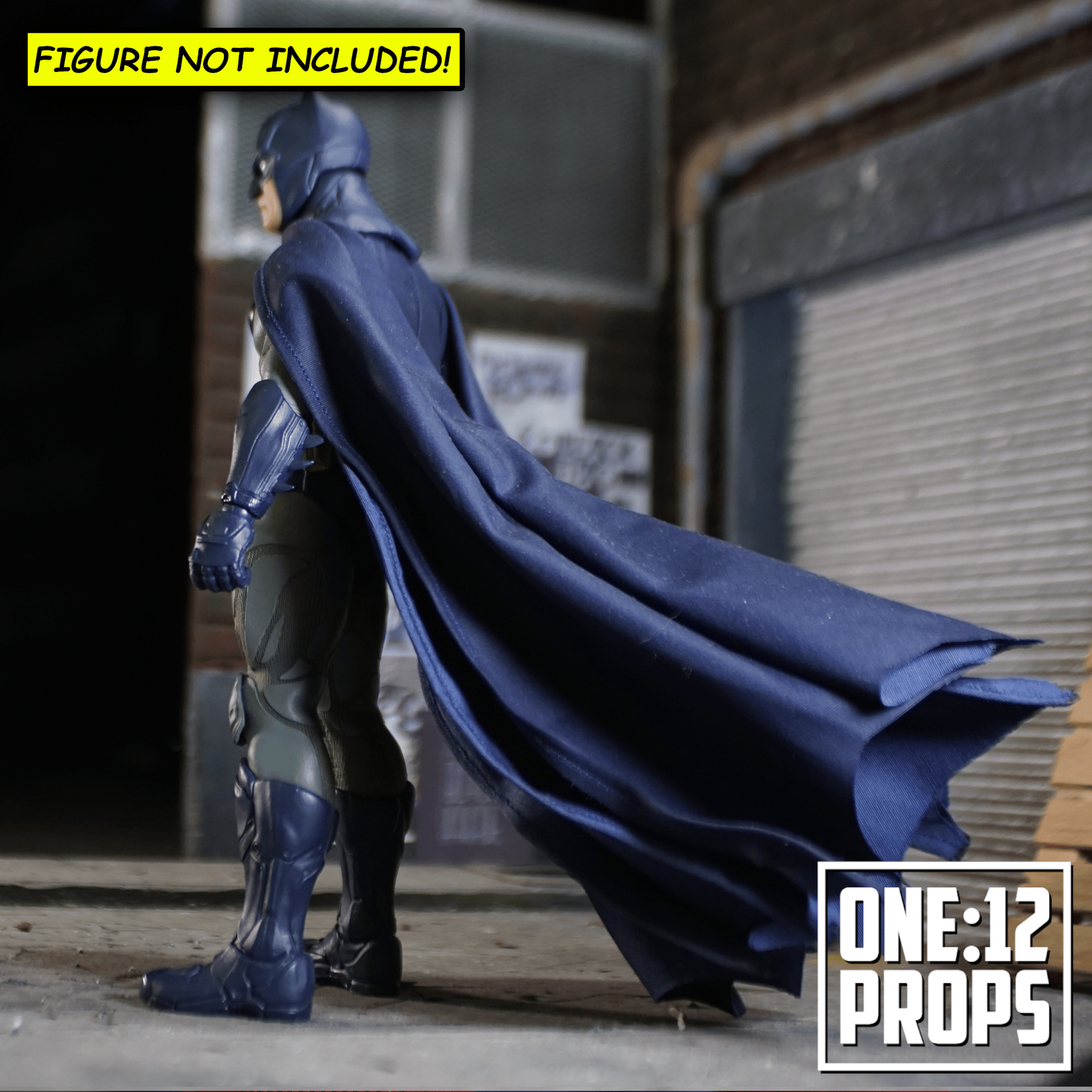 Custom Wired Cape for Mezco Sovereign Batman PX | one12props